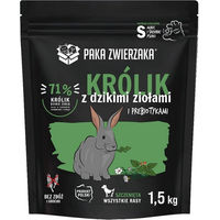 Produktbild von PAKA ZWIERZAKA Seventh Heaven Trockenfutter Kaninchen mit Lachs für Welpen getreidefrei 1,5 kg - 1,5 kg