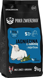 Produktbild von PAKA ZWIERZAKA Seventh Heaven Trockenfutter Lamm und Zucchini für kleine Hunde Adult Getreidefrei Hypoallergen 9kg - 9 kg