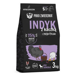 PAKA ZWIERZAKA Seventh Heaven Trockenfutter Pute mit Ente für erwachsene Hunde 3kg – Bild 1 von 1