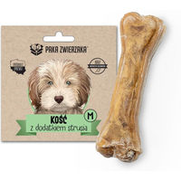 Produktbild von PAKA ZWIERZAKA Straußenknochen M 12 cm Kauknochen ohne Konservierungsstoffe und Aromastoffe - 55 g