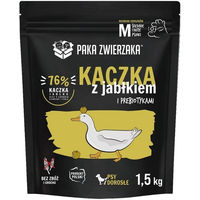 Produktbild von PAKA ZWIERZAKA Trockenfutter Ente und Lachs für adulte Hunde 1,5 kg