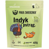 Produktbild von Paka Zwierzaka Trockenfutter für Kätzchen Truthahn mit Forelle getreidefrei 400 g