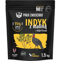 Produktbild von PAKA ZWIERZAKA Trockenfutter Truthahn mit Lachs für adulte Hunde 1,5 kg