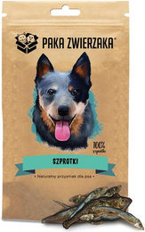 Produktbild von PAKA ZWIERZAKA Zahnpflege-Snack 100% Sprotten Monoprotein Getreidefrei 60 g