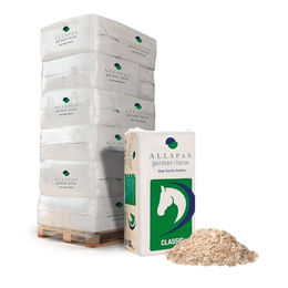 PALIGO Holzspäne Einstreu für Pferde und Großtiere 360kg Palette - 15 x 24 kg – Bild 1 von 4