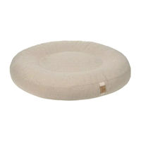 Produktbild von Palopa Hundebett aus Baumwolle in Braun und Beige Größe S