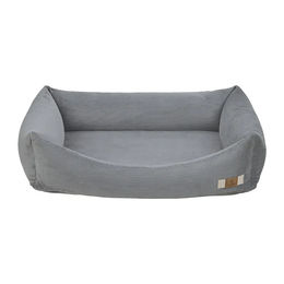 Produktbild von Palopa Hundebett Cord in Grau Größe S