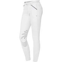 Produktbild von Pampelone Turnierhose Mid Grip Flags&Cup Reithose für Kinder in Weiß