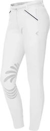 Produktbild von Pampelone Turnierhose Mid Grip Flags&Cup Reithose für Kinder in Weiß