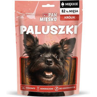 Produktbild von PAN MIĘSKO Belohnungssnack Sticks Kaninchen Monoprotein für Hunde 100 g