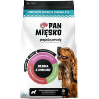 Produktbild von PAN MIĘSKO Derma und Immune Trockenfutter für adulte Hunde mit Schwein und Fisch Hypoallergen 3 kg