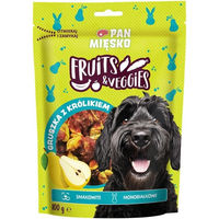 Produktbild von PAN MIĘSKO Hundesnack Fruits and Veggies Birne mit Kaninchen Monoprotein 100 g