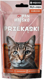 PAN MIĘSKO Katzen Leckerli Huhn für erwachsene Katzen 50g – Bild 1 von 1