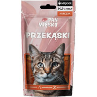 Produktbild von PAN MIĘSKO Katzen Leckerli Huhn für erwachsene Katzen 50g