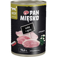 Produktbild von Pan Mięsko Katzen Nassfutter Truthahn mit Gans getreidefrei und sensitive 12 x 400 g - 12 x 400 g