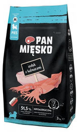 PAN MIĘSKO Puppy Trockenfutter für Hunde Pute mit Calamari 3kg – Bild 1 von 1