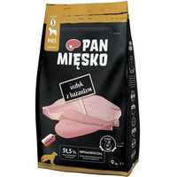 Produktbild von Pan Mięsko Small Hundefutter Truthahn mit Fasan für kleine Hunde Adult 2 x 9 kg - 2 x 9 kg