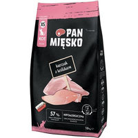 Produktbild von PAN MIĘSKO Trockenfutter Huhn mit Kaninchen für Kitten hypoallergen ohne Farb- und Aromastoffe 1,6 kg