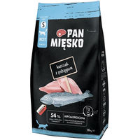Produktbild von PAN MIĘSKO Trockenfutter Huhn und Forelle für adulte Katzen hypoallergen 1,6 kg