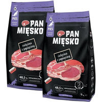 Produktbild von PAN MIĘSKO Trockenfutter Kalb Lamm Huhn Hypoallergen für Senioren 18 kg