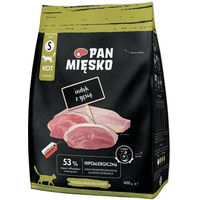 Produktbild von Pan Mięsko Trockenfutter Pute und Gans für adulte Katzen hypoallergen 400 g