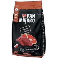 Produktbild von Pan Mięsko Trockenfutter Rind mit Hirsch für adulte Katzen hypoallergen 5 kg - 5 kg