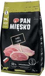 PAN MIĘSKO Trockenfutter Truthahn und Gans für adulte Katzen hypoallergen 5 kg - 5 kg – Bild 1 von 2