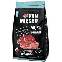 Produktbild von PAN MIĘSKO Trockenfutter Wildschwein mit Schweinefleisch für adulte Hunde XL 9 kg - 9 kg