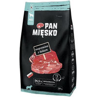 Produktbild von PAN MIĘSKO Trockenfutter Wildschwein und Schwein für adulte Hunde hypoallergen 20kg