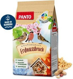 PANTO Erdnussbruch Wildvogel Futter mit halben und ganzen Erdnüssen 5 kg - 5 x 1 kg – Bild 1 von 6