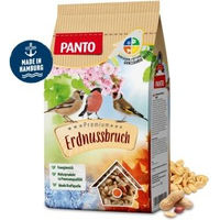 Produktbild von PANTO Erdnussbruch Wildvogel Futter mit halben und ganzen Erdnüssen 5 kg - 5 x 1 kg