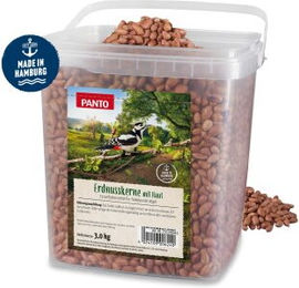 Panto Erdnusskerne mit Haut 3 kg Wildvogelfutter – Bild 1 von 1
