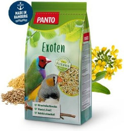 PANTO Exotenfutter mit Pluramin für Prachtfinken und Papageien ohne tierisches Protein 5 kg - 5 x 1 kg – Bild 1 von 7