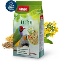 Produktbild von PANTO Exotenfutter mit Pluramin für Prachtfinken und Papageien ohne tierisches Protein 5 kg - 5 x 1 kg