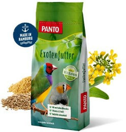 PANTO Exotenfutter mit Pluramin Hauptfutter für Papageien und Prachtfinken ohne tierisches Protein 25 kg - 25 kg – Bild 1 von 6