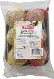 Produktbild von Panto Ganzjahres-Meisenknödel für Meisen und Wildvögel 570g