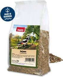 Panto Hanfsamen 1 kg – Energiereiches Vogelfutter für Wildvögel – Bild 1 von 1