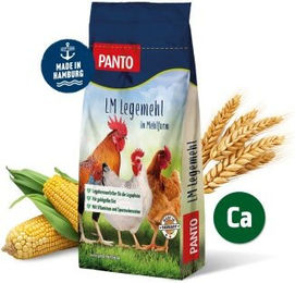 PANTO Hühnerfutter Legemehl 10 kg Alleinfuttermittel für Legehennen - 10 kg – Bild 1 von 6
