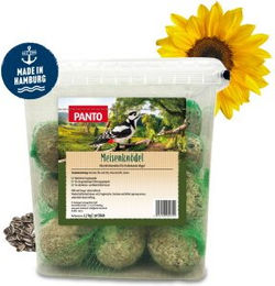 Panto Meisenknödel Körnermischung für Wildvögel ohne Weizen Hafer und Gerste 50 Stück im Netz – Bild 1 von 1