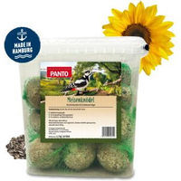 Produktbild von Panto Meisenknödel Körnermischung für Wildvögel ohne Weizen Hafer und Gerste 50 Stück im Netz