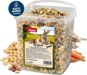 Panto Nager-Krokant-Mix Premium Kleintierfutter für Kaninchen und Meerschweinchen 3kg - 3 kg – Bild 1 von 4