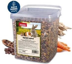 Panto Nagerfutter Universal Vegan für Kaninchen und Meerschweinchen ohne tierisches Protein – Bild 1 von 3
