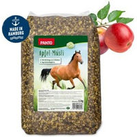 Produktbild von PANTO Pferdefutter Apfelmüsli mit Wisan-Lein 15kg zur Unterstützung der Verdauung