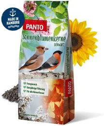 Panto Sonnenblumenkerne schwarz Wildvogel Futter 20kg - 10 x 2 kg – Bild 1 von 5
