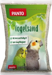 PANTO Vogelsand mit Anis und Muschelkalk für Wellensittiche, Papageien und Ziervögel, 10 x 2,5 kg - 10 x 2,5 kg – Bild 1 von 7