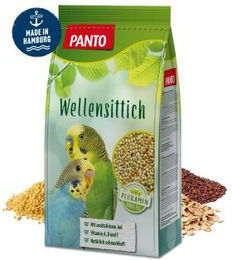PANTO Wellensittichfutter mit Pluramin artgerechte Saatenmischung pflanzlich 2,5 kg - 2,5 kg – Bild 1 von 7