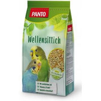 Produktbild von Panto Wellensittichfutter mit Pluramin ohne tierisches Protein 1 kg - 5 x 1 kg