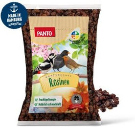 PANTO Wildvogel Ergänzungsfutter Rosinen 10 x 1 kg - 10 x 1 kg – Bild 1 von 4