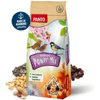 Produktbild von Panto Wildvogel-Power-Mix Streufutter für Wildvögel mit Sonnenblumenkernen Erdnüssen und Rosinen 20 kg - 20 kg