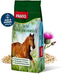PANTO Zucht- und Fohlenmüsli Pferdefutter für die Aufzucht mit Wisan-Lein 20 kg - 20 kg – Bild 1 von 9